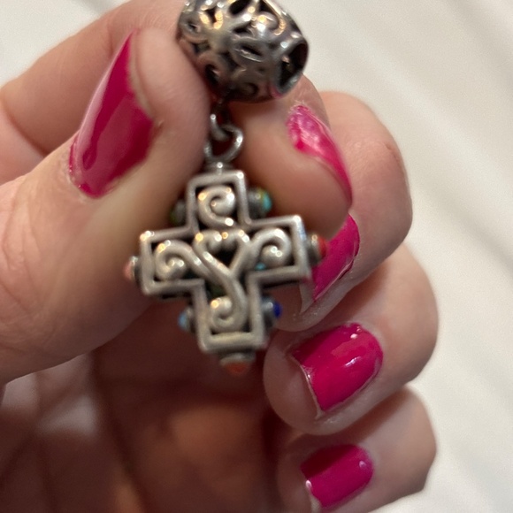 Sterling Silver Necklace with Pendents - Picture 8 of 9